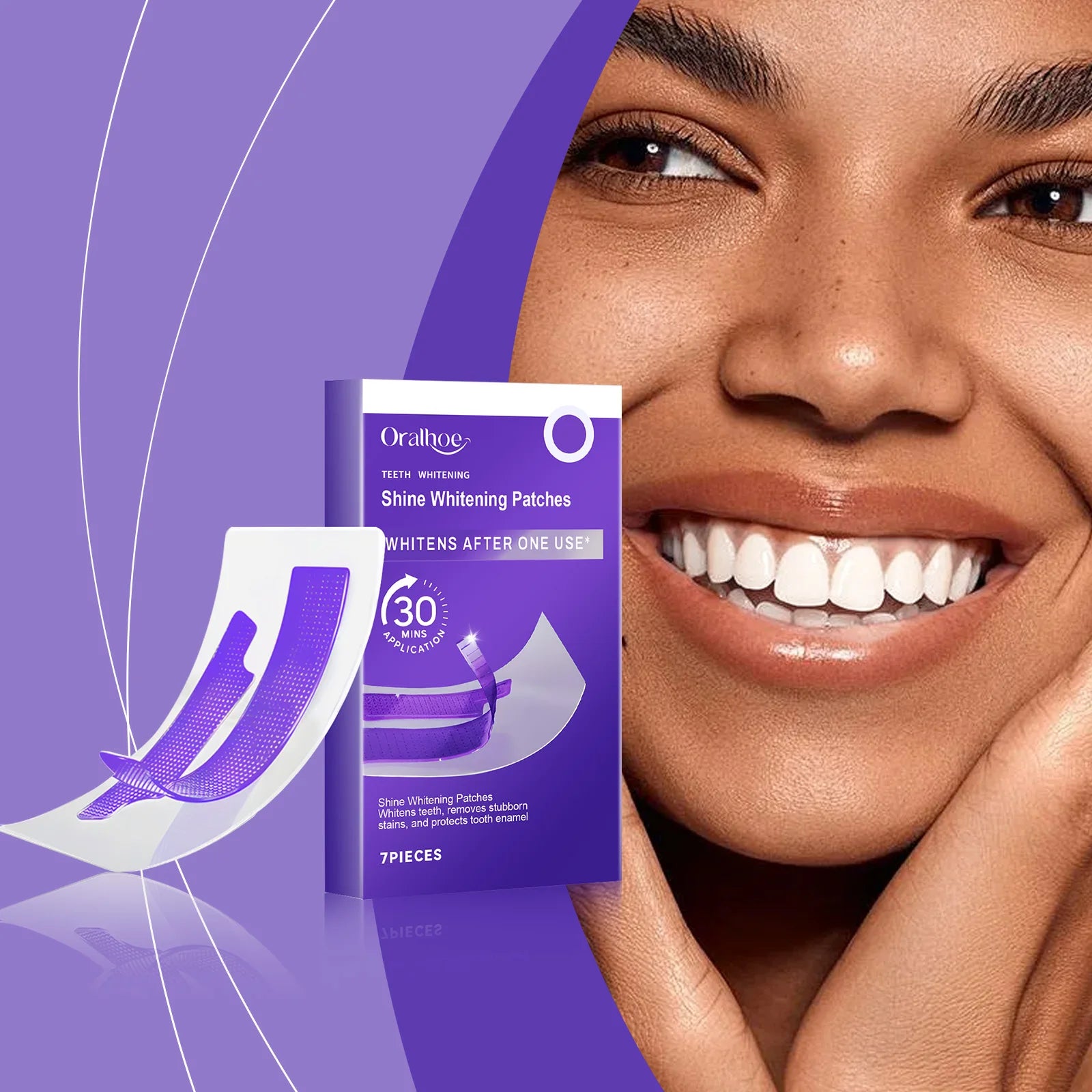 Purple Color Correcting Brightening Strips